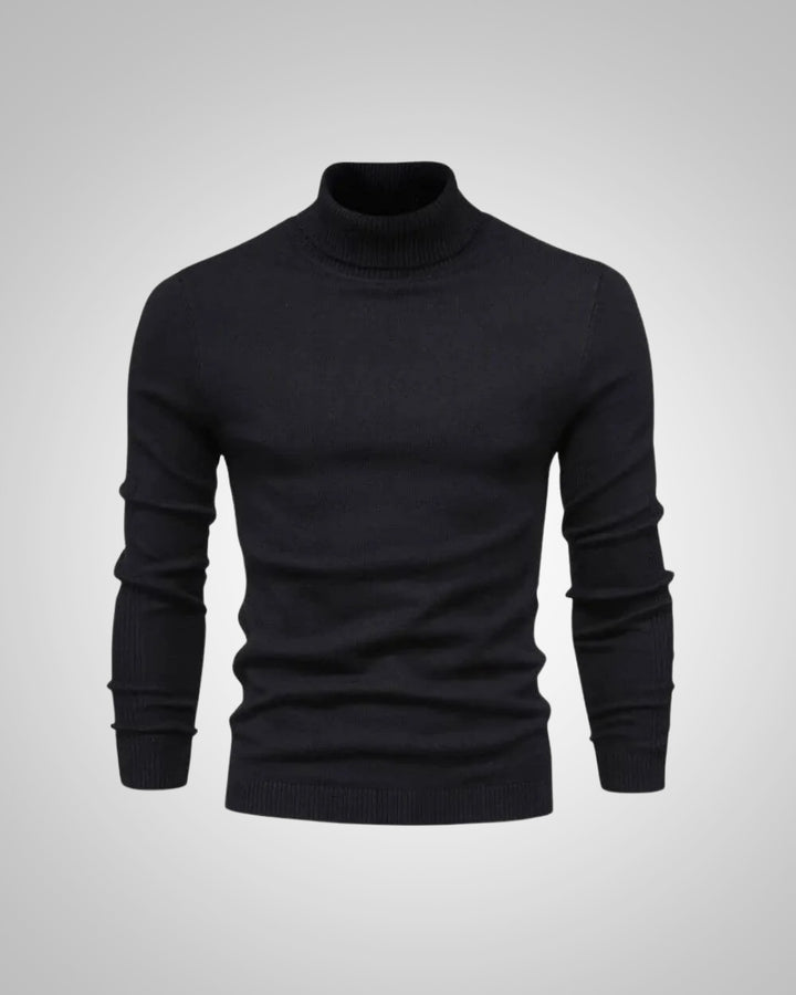 Ueli | Caldo pullover da uomo a collo alto dalla vestibilità slim