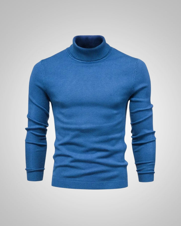 Ueli | Caldo pullover da uomo a collo alto dalla vestibilità slim