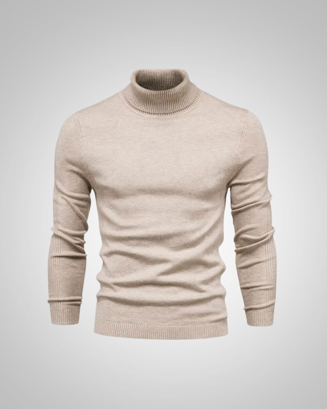 Ueli | Caldo pullover da uomo a collo alto dalla vestibilità slim
