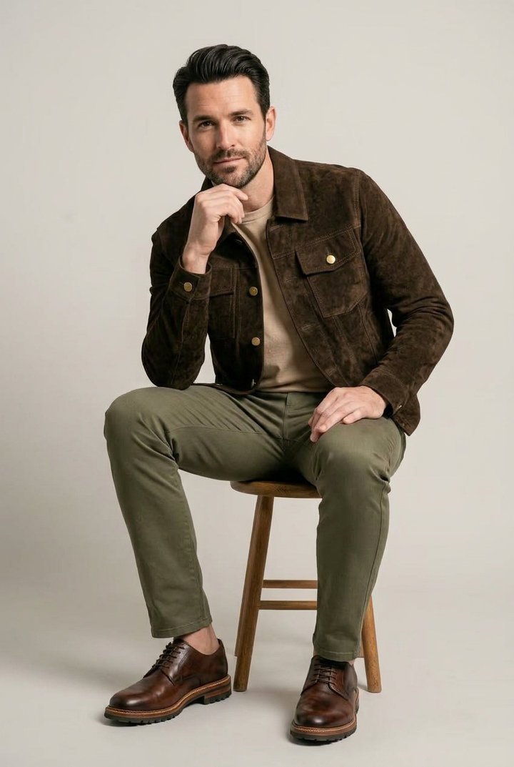 Fridolin | Herren Robuste Militär Feldjacke