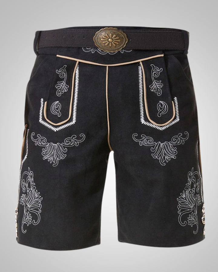 Niklaus | Herren Trachten Stickerei Shorts