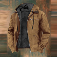 Brody | Veste décontractée à capuche et fermeture éclair pour homme