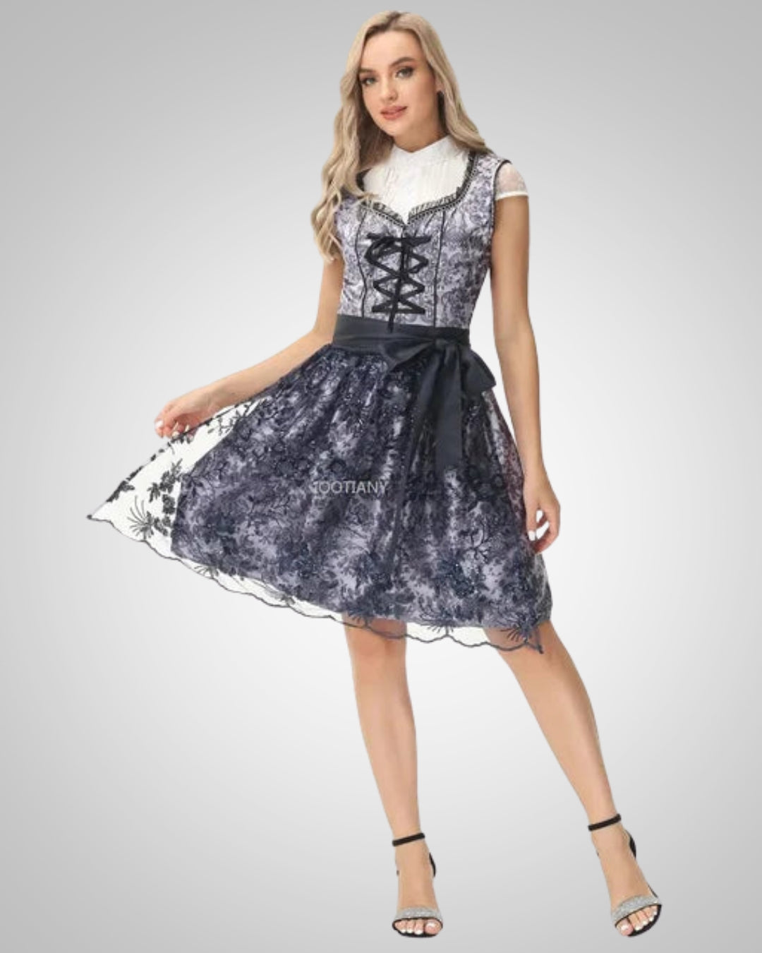 Josephine | Damen Traditionelles Besticktes Dirndl