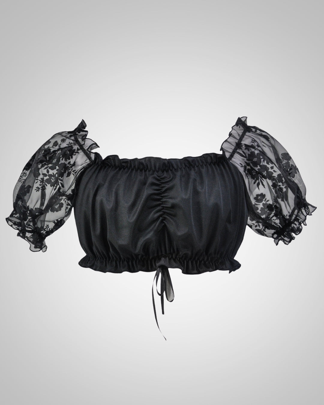 Seraina | Damen Carmen-Ausschnitt Kurze Dirndlbluse