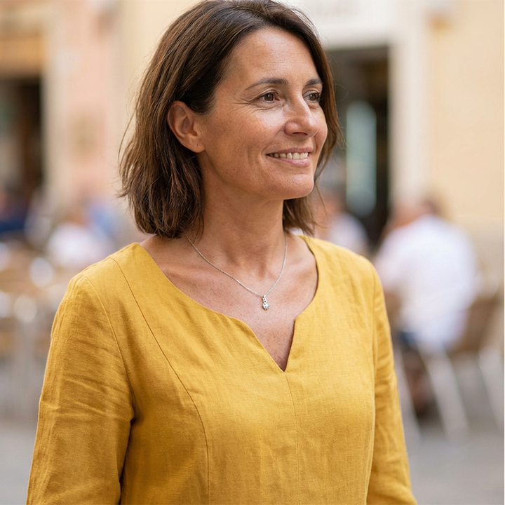 Mila | Abito estivo casual da donna con scollo a barchetta