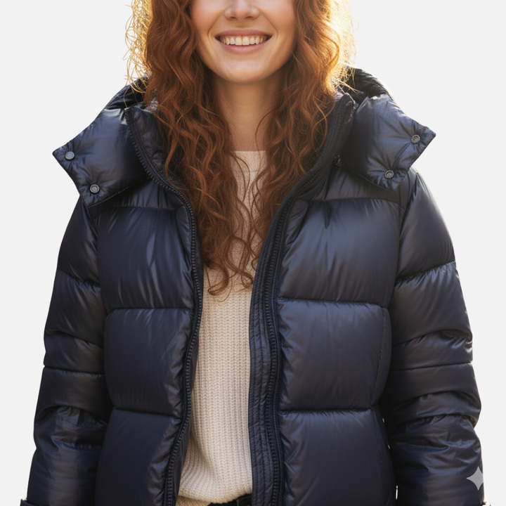 Caroline | Damen Modische Warme Daunenjacke