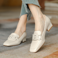 Marina | Mary Janes orthopédiques à enfiler avec talon pour femme