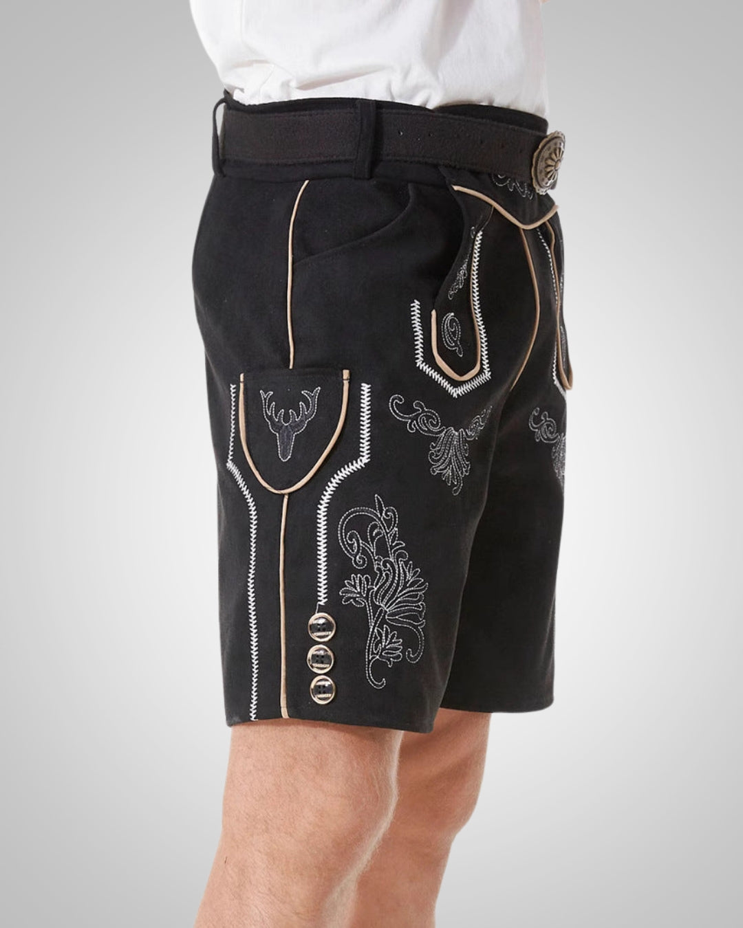 Niklaus | Herren Trachten Stickerei Shorts