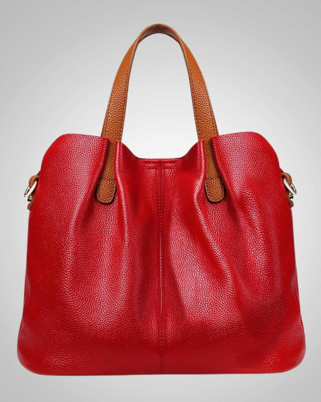 Daniela | Elegant Leather Bag with Lychee Embossing for Women