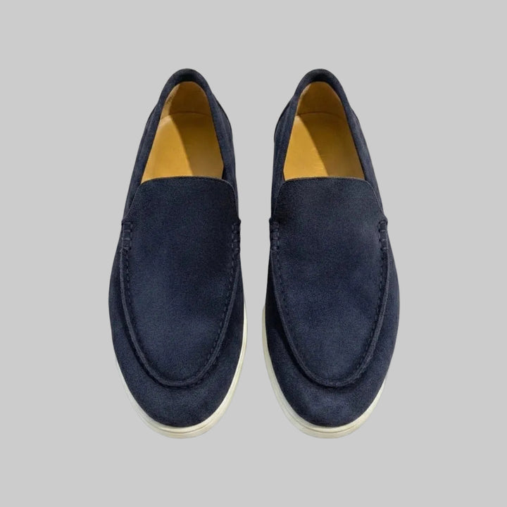 Bruno | Herren Elegante Klassische Suede Loafer Schuhe