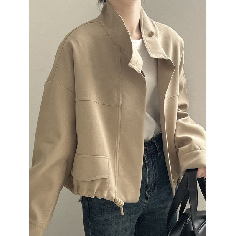 Florence | Damen Lässige Oversized Jacke mit Knopfen