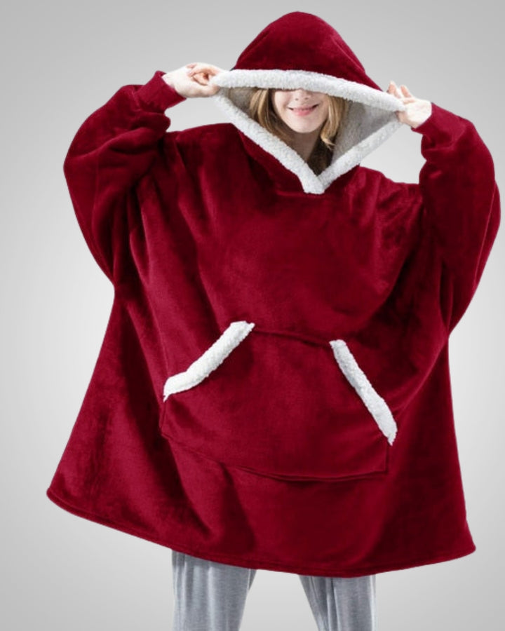 Gabriella | Sweat couverture oversize à fermeture éclair pour femme