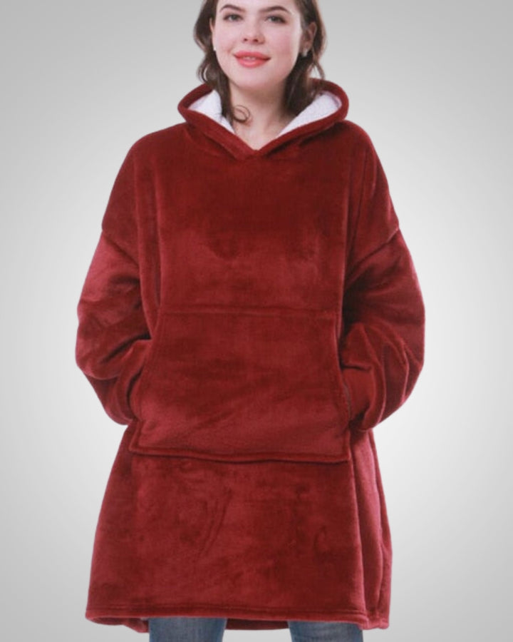 Gabriella | Sweat couverture oversize à fermeture éclair pour femme