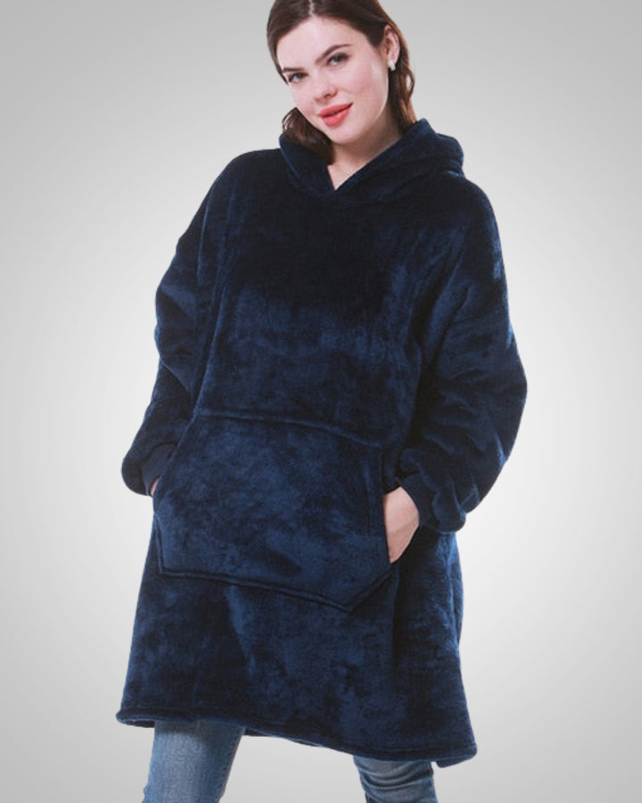 Gabriella | Sweat couverture oversize à fermeture éclair pour femme