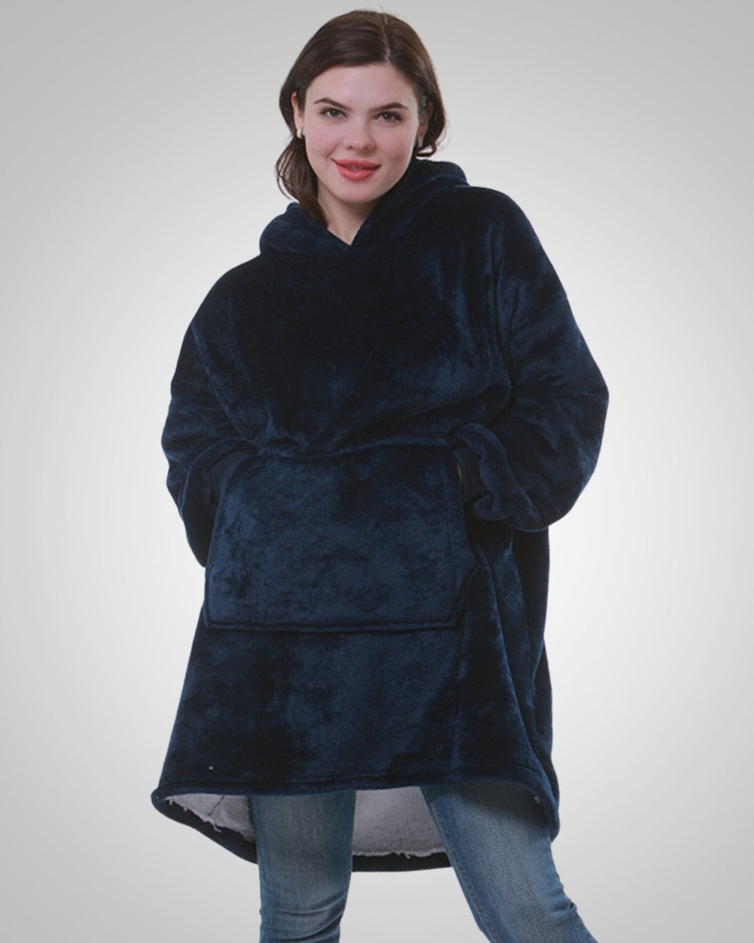 Gabriella | Sweat couverture oversize à fermeture éclair pour femme