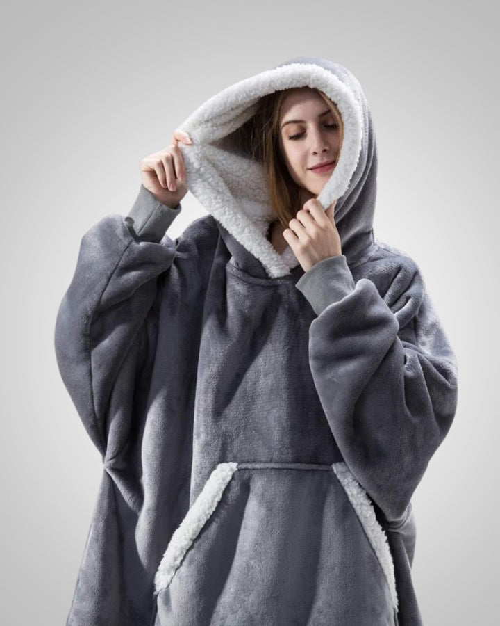 Gabriella | Sweat couverture oversize à fermeture éclair pour femme