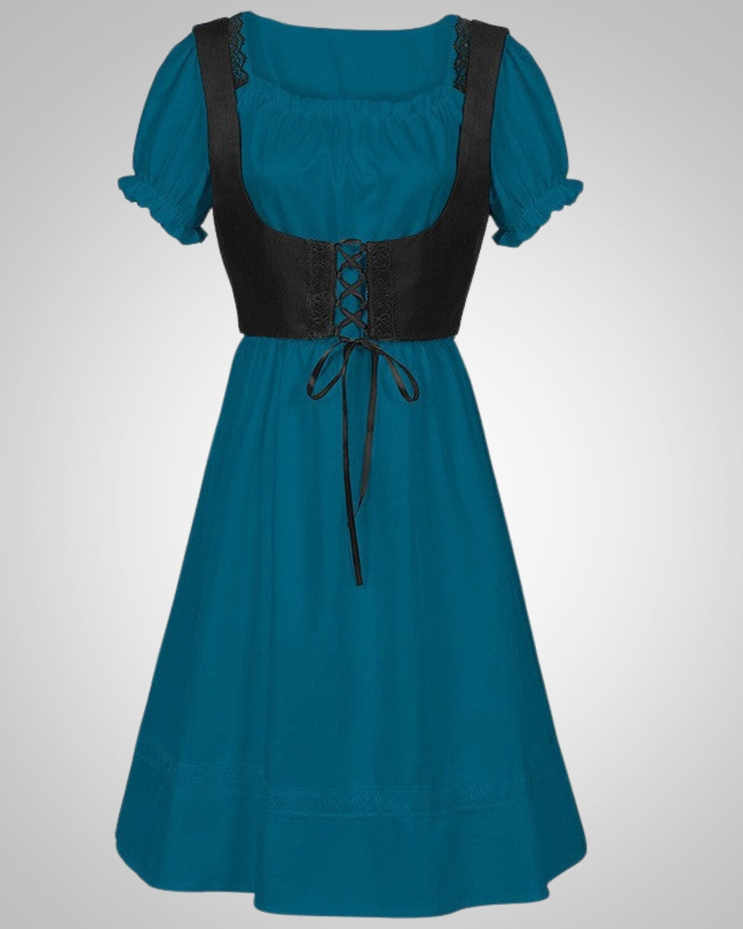 Larissa | Damen Traditionelles Tailliertes Dirndlkleid