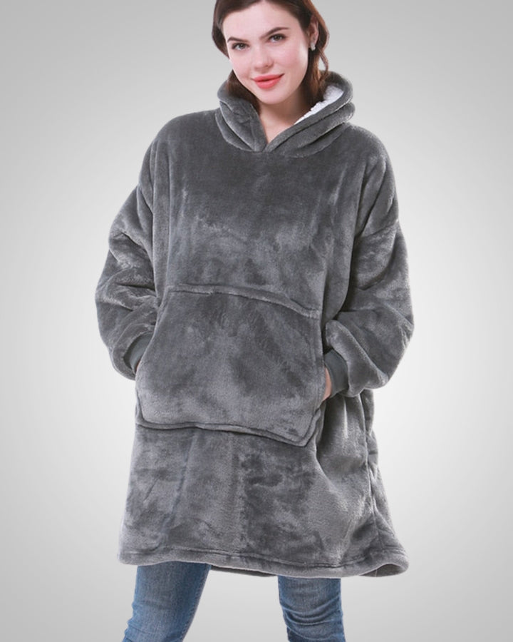 Gabriella | Sweat couverture oversize à fermeture éclair pour femme