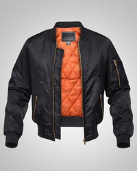 Bennett | Blouson bomber d’hiver doublé à fermeture éclair pour homme