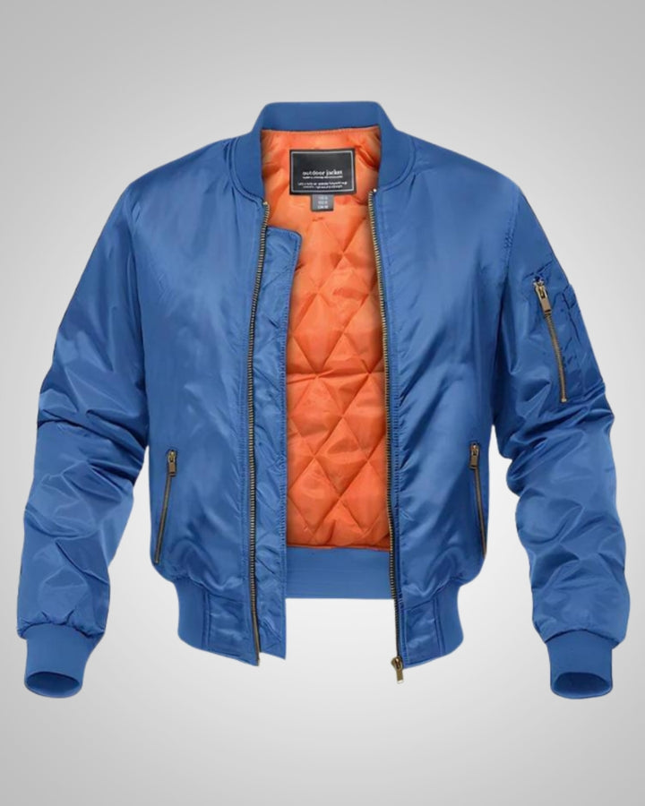 Bennett | Blouson bomber d’hiver doublé à fermeture éclair pour homme