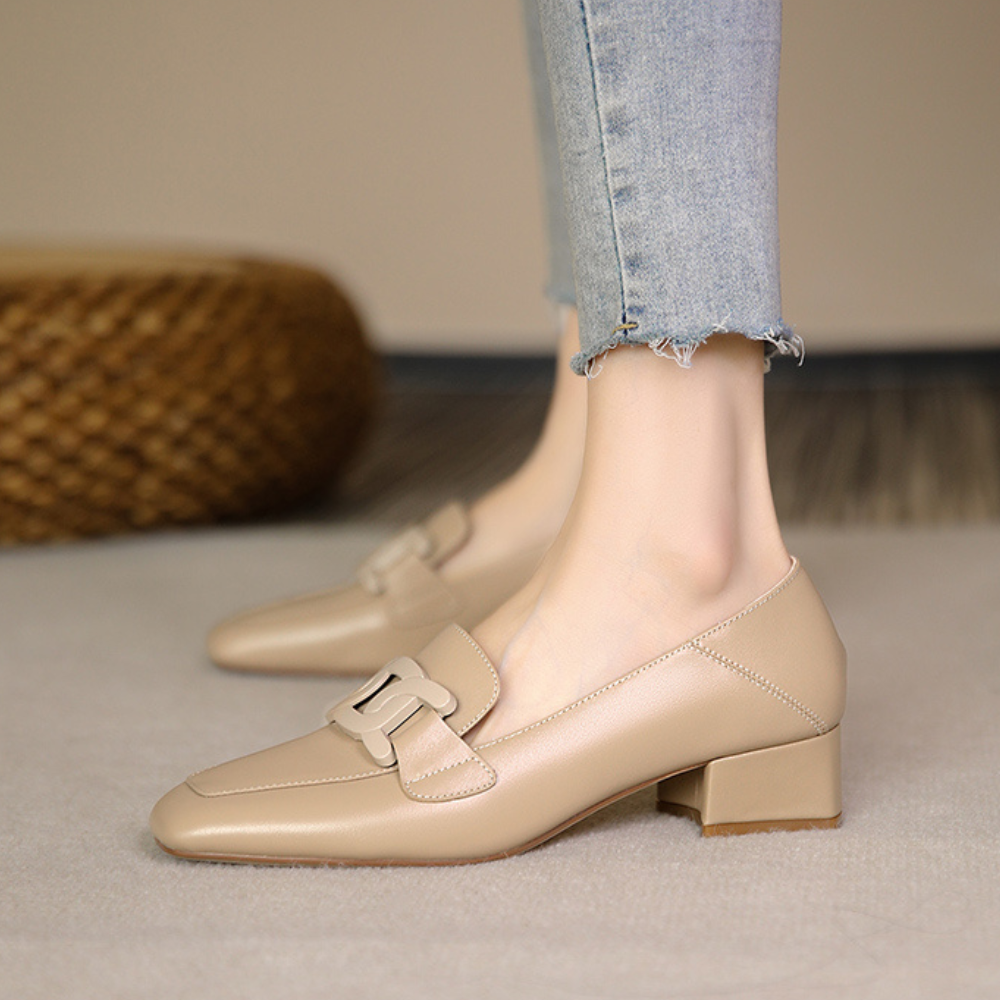 Marina | Mary Janes orthopédiques à enfiler avec talon pour femme