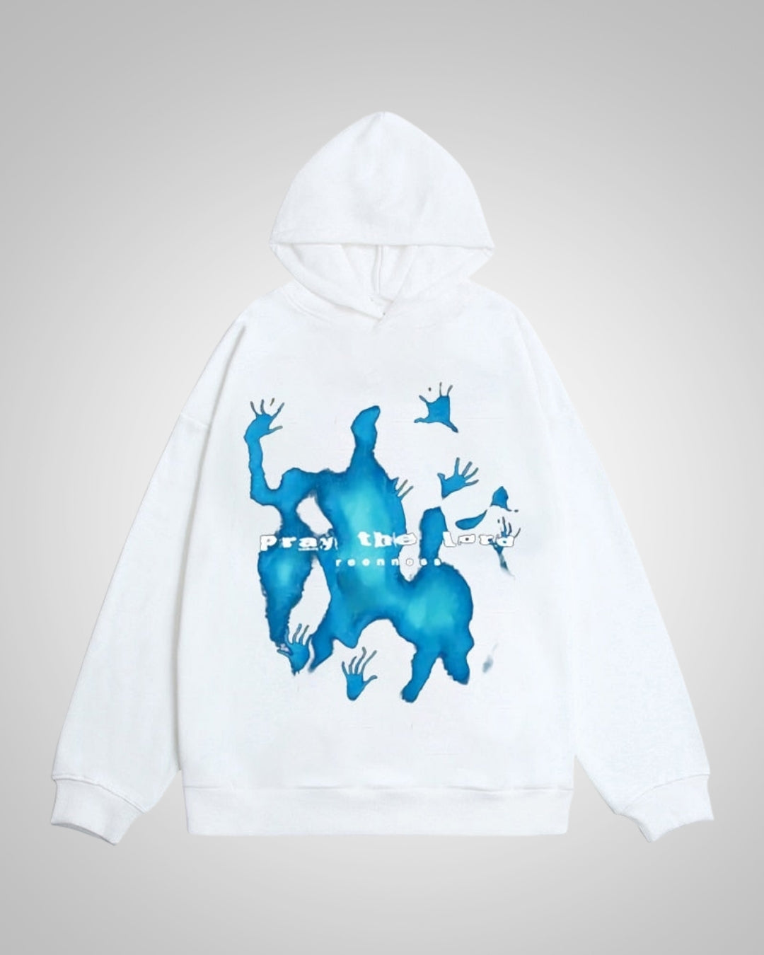 Valentin | Sweat à capuche oversize imprimé pour homme