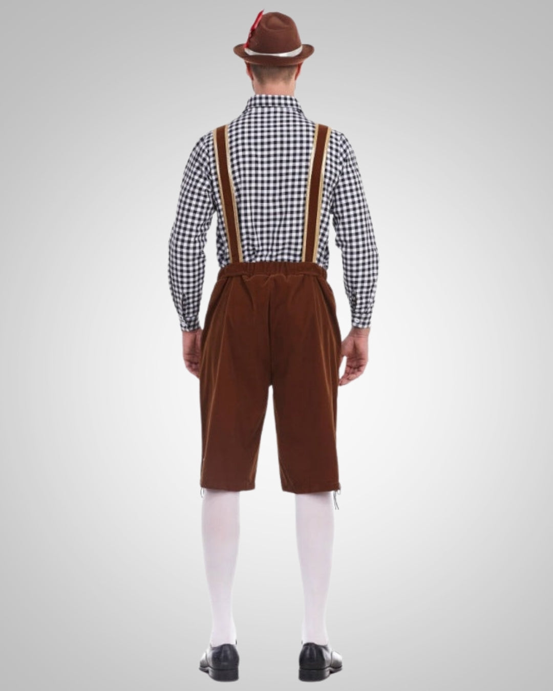 Linard | Lederhose traditionnelle pour homme, style Oktoberfest