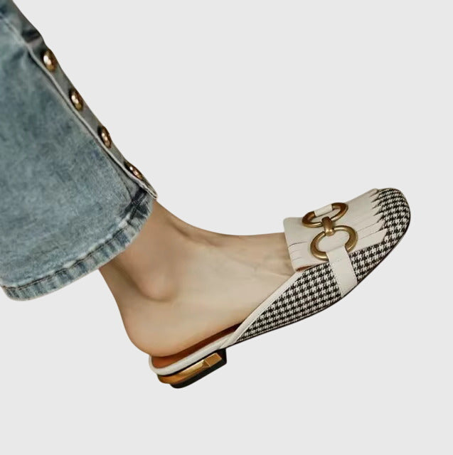 Kim | Mules fermées slip-on d&