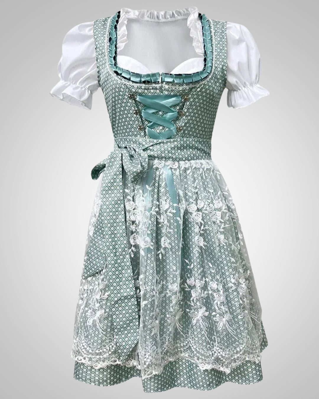 Katharina | Damen Traditionelles Tailliertes Dirndl