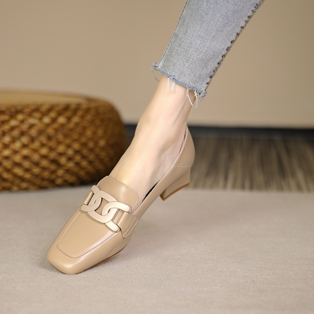 Marina | Mary Janes orthopédiques à enfiler avec talon pour femme
