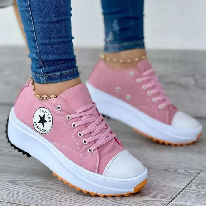 Renata | Sneakers classiche con plateau da donna