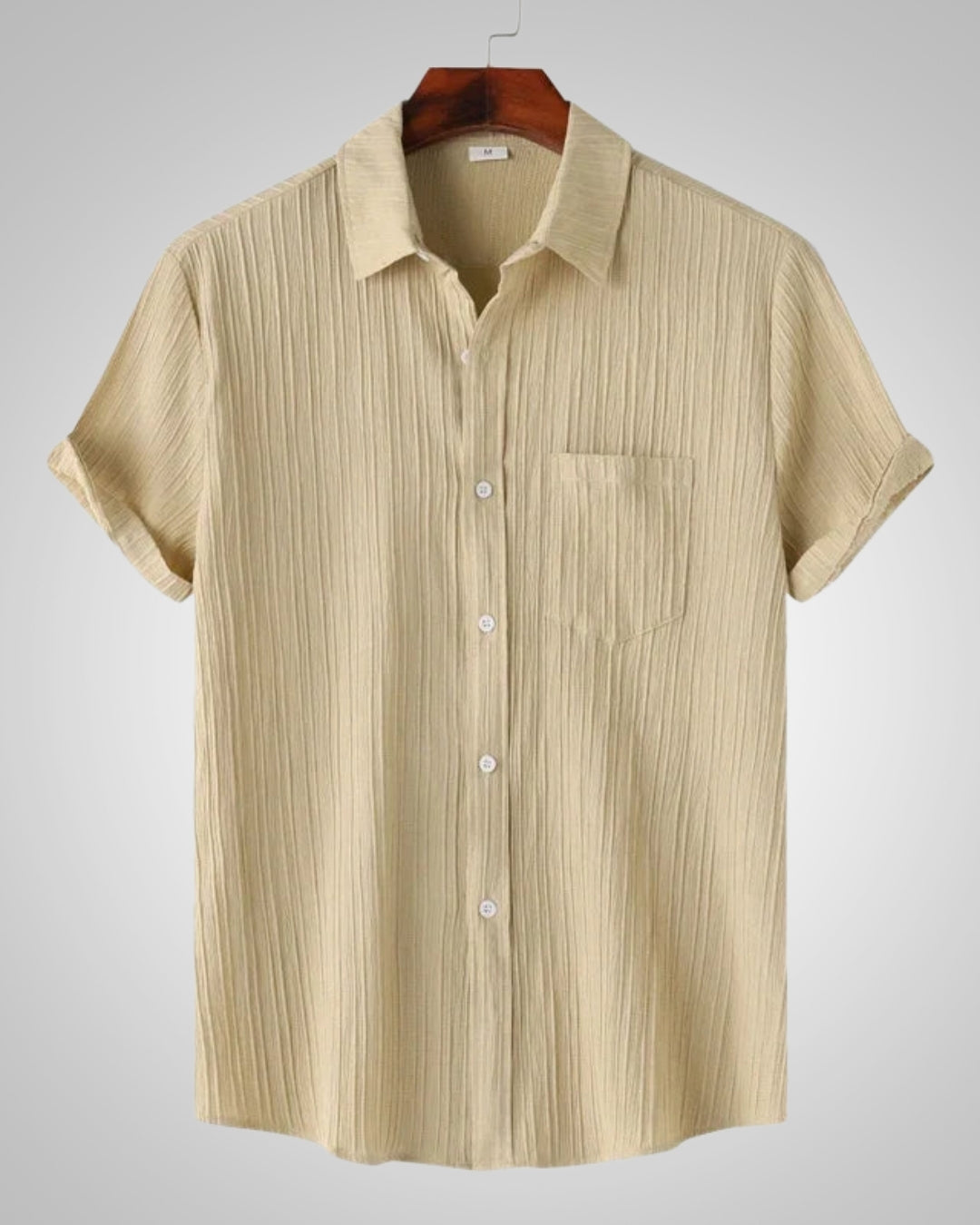 Silas | Chemise décontractée à manches courtes et coupe classique pour homme