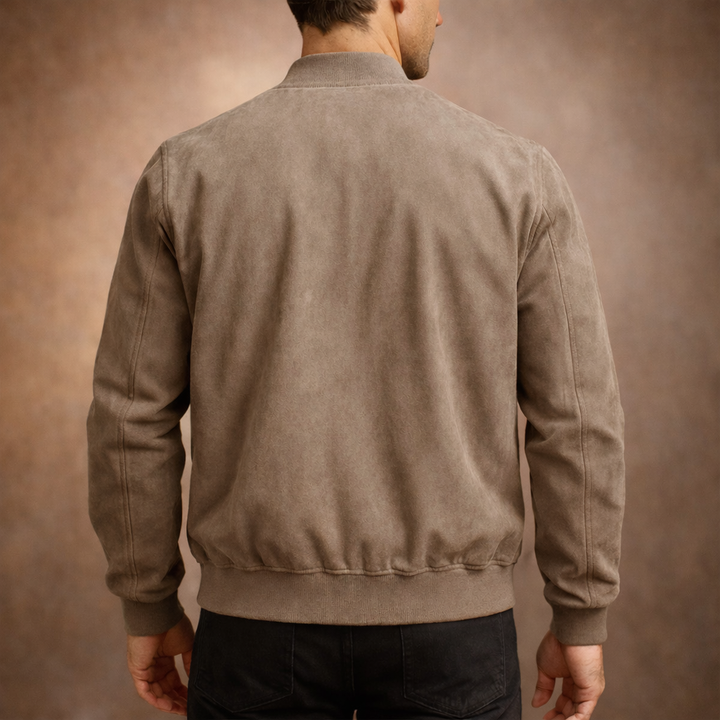 Gabriel | Blouson bomber moderne en daim pour homme