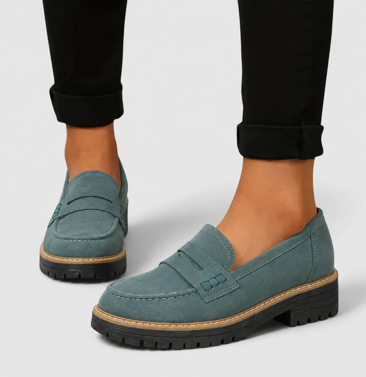 Rike | Mocassins orthopédiques compensés décontractés pour femme