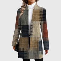 Heike | Plaid Fall Coat for Women