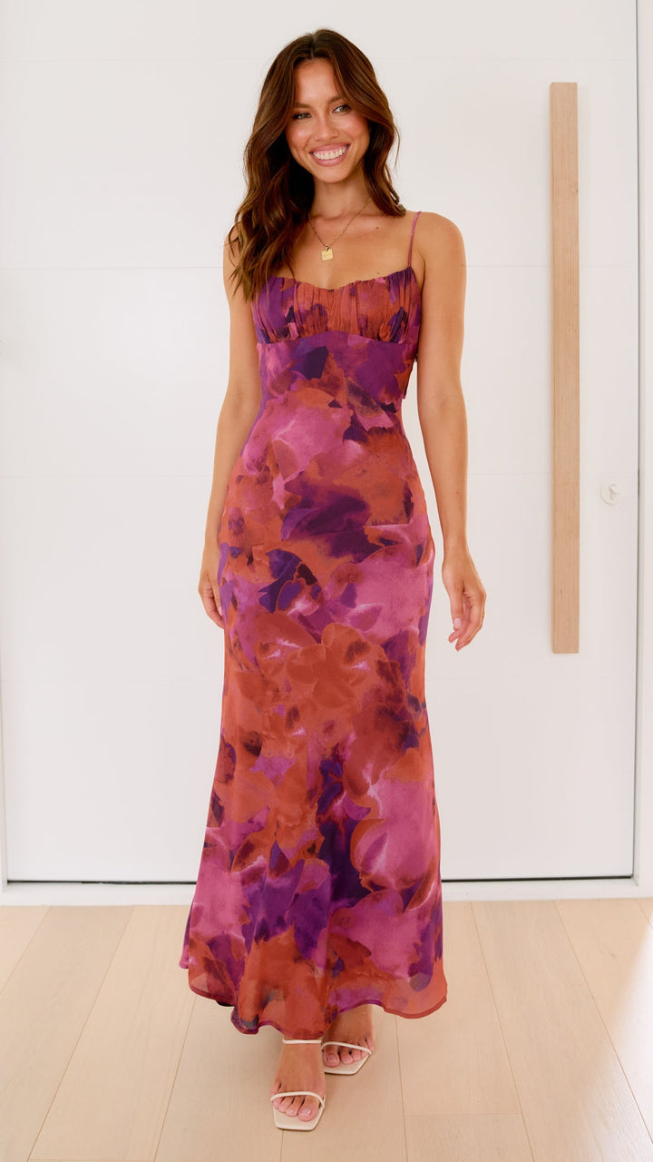 Mirjam | Elegante abito maxi classico da donna
