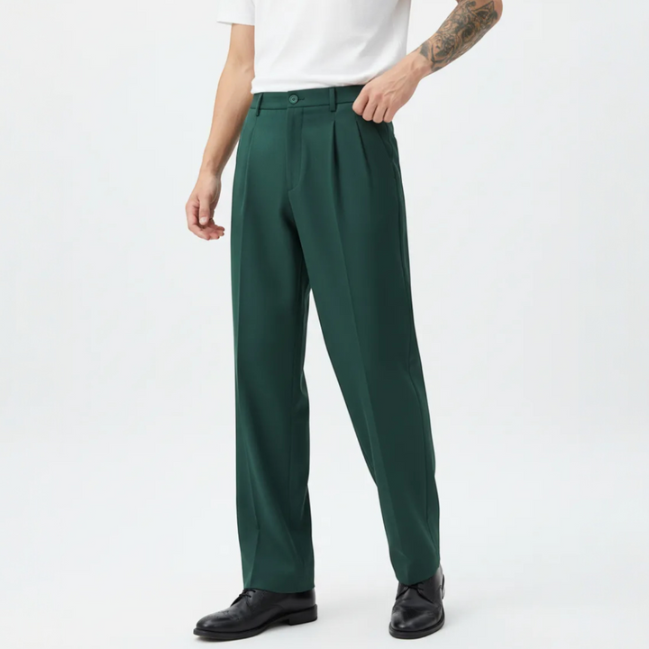 Sascha | Herren Moderne Wide-Leg Hose