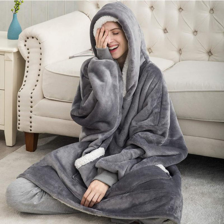 Gabriella | Sweat couverture oversize à fermeture éclair pour femme