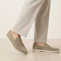 Bruno | Herren Elegante Klassische Suede Loafer Schuhe