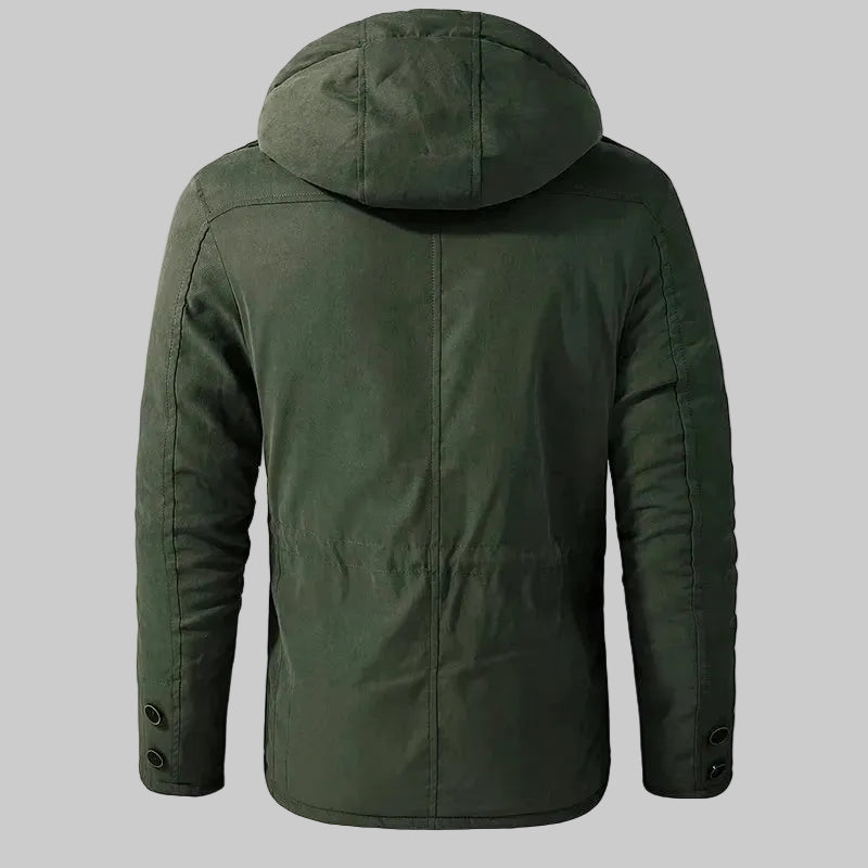 Thomas | Parka foderato da uomo con cappuccio