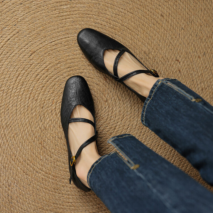 Serena | Ballerines vintage style Mary Jane pour femme
