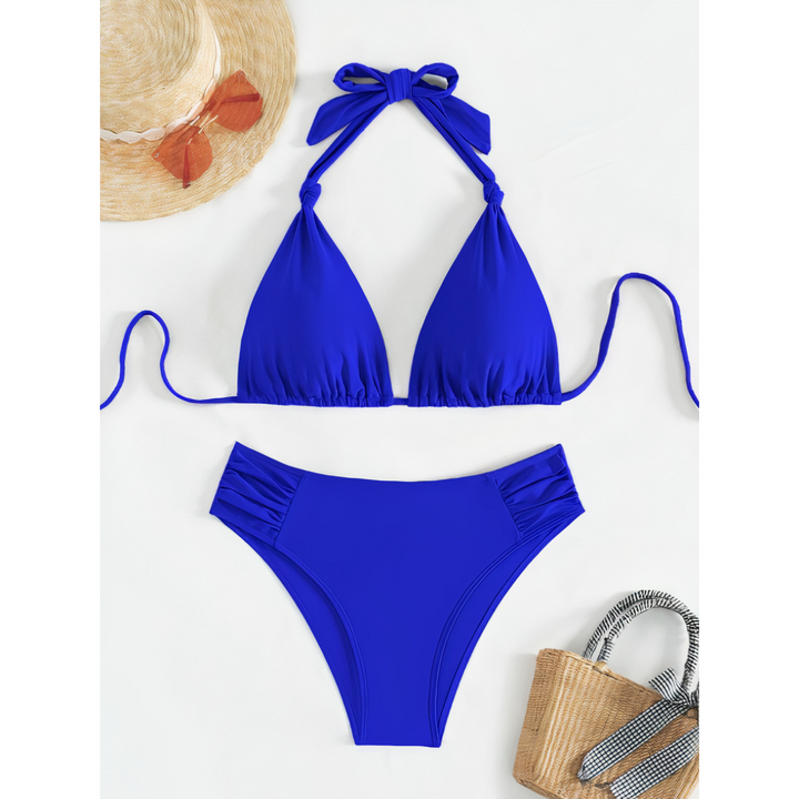 Addison | Ensemble bikini classique avec liens à nouer pour femmes
