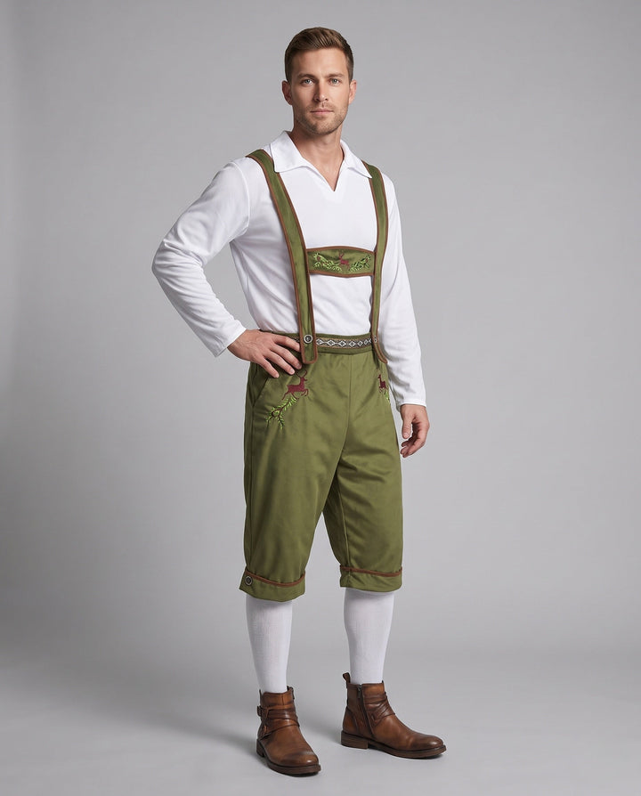 Toni | Lederhose traditionnelle rustique pour homme