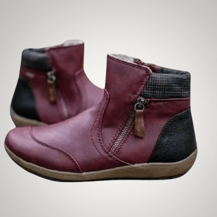 Lynn | Damen Klassische Reissverschluss Stiefeletten Boots