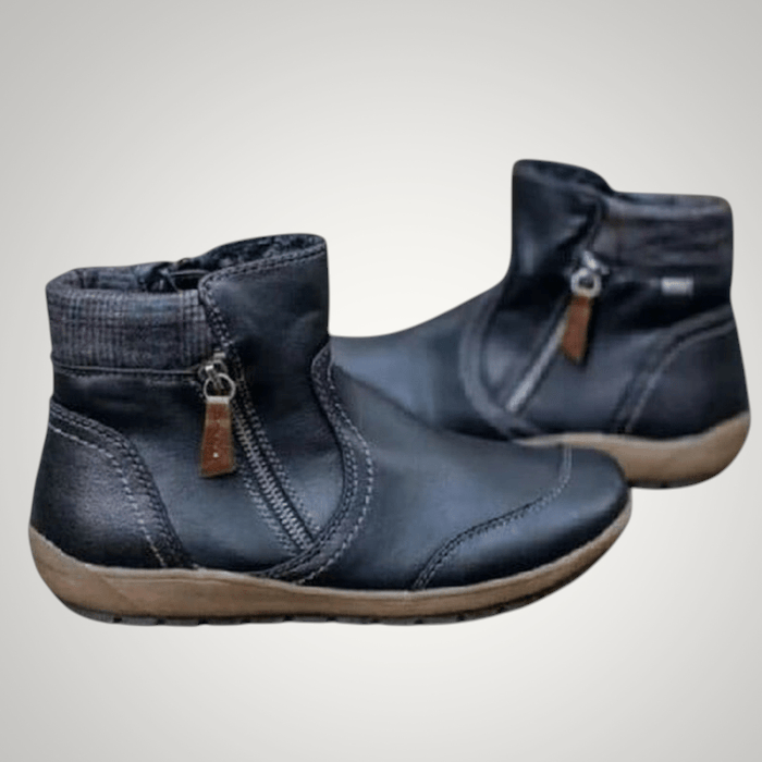 Lynn | Damen Klassische Reissverschluss Stiefeletten Boots