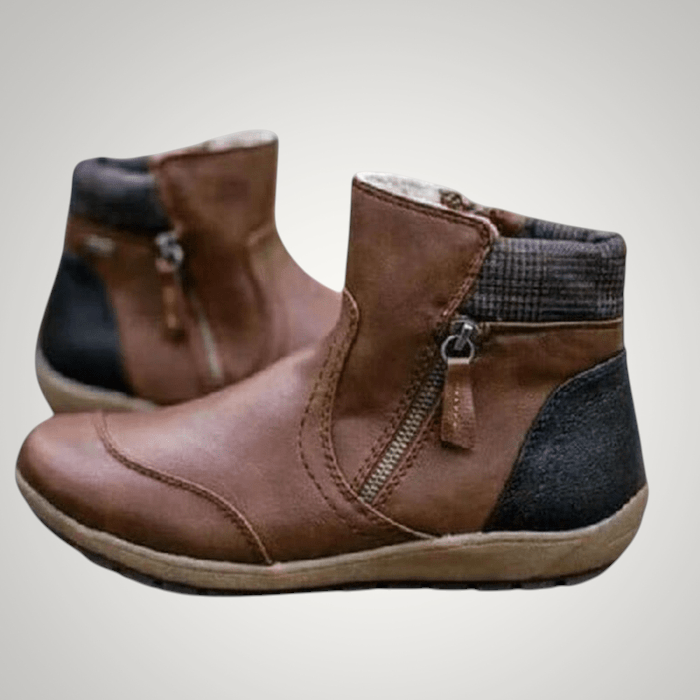 Lynn | Damen Klassische Reissverschluss Stiefeletten Boots