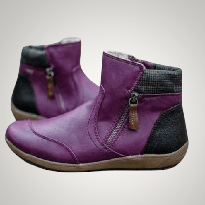 Lynn | Damen Klassische Reissverschluss Stiefeletten Boots