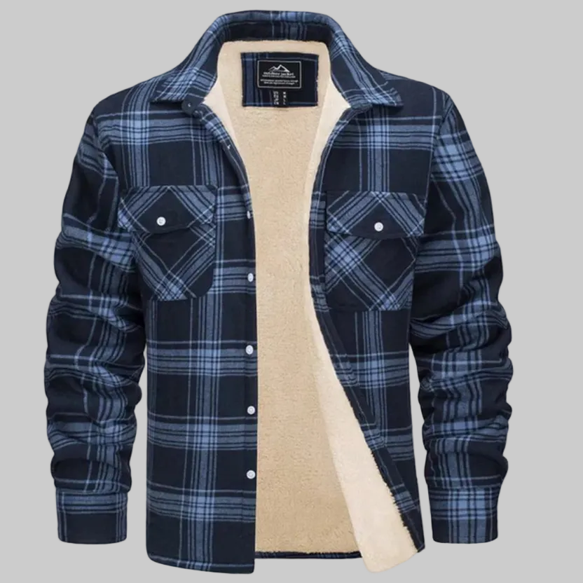 Elia | Veste à carreaux doublée pour homme