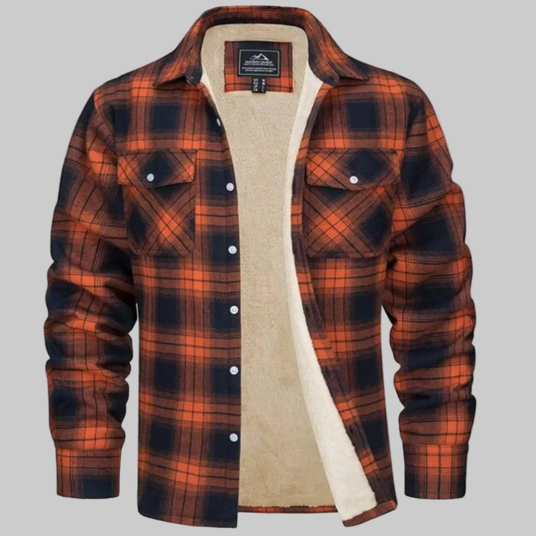 Elia | Veste à carreaux doublée pour homme