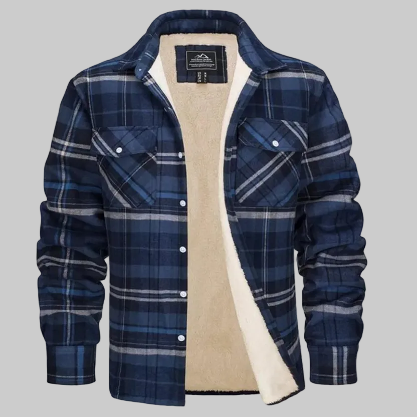 Elia | Veste à carreaux doublée pour homme